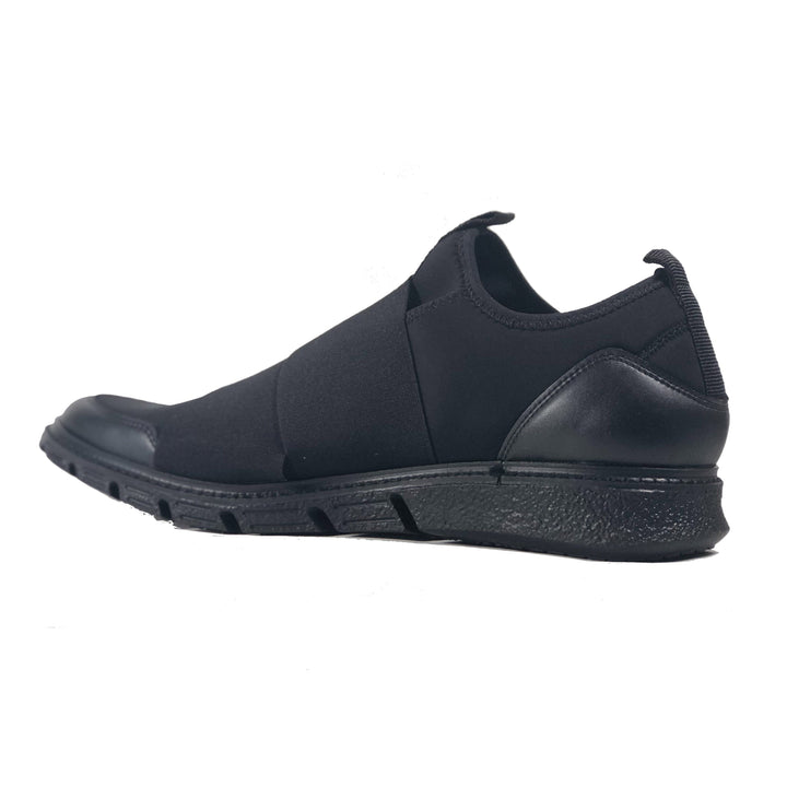 'Caspar' - men's vegan sneaker by Zette Shoes - black - Vegan Style